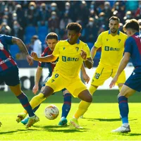 El "Choco" Lozano brindó una asistencia en el triunfo del Cádiz ante el Levante [VIDEO]