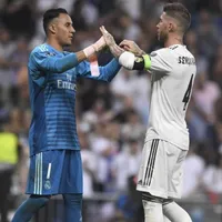 Sergio Ramos contó que celebró por la clasificación del PSG por Keylor Navas