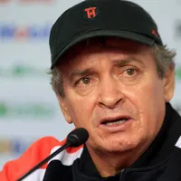 Machillo Ramírez en conferencia de prensa de Alajuelense.