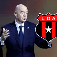 Infantino durante el sorteo del Mundial de Clubes 2025.
