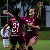 Gabriela Villagrand fue presentada con Saprissa y marcó un doblete el mismo día