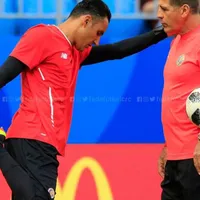 Keylor declaró su apoyo "a muerte" al "Machillo"