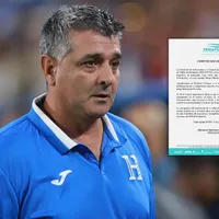 OFICIAL: Honduras despidió a Diego Vázquez y dio indicios sobre el nuevo DT.