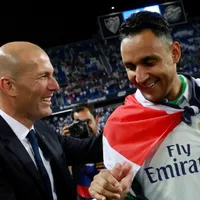 Zidane muy cerca de ser nuevamente el DT de Keylor Navas