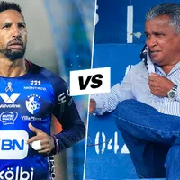 Marcel Hernández confrontó a Leonardo Vargas. (Foto: La Nación)