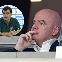 Gianni Infantino y Gerardo Paiz.