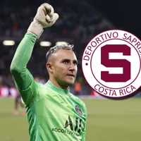 Keylor Navas no es olvidado por Saprissa.