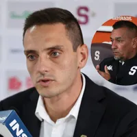 Sergio Gila y José Giacone en Saprissa.