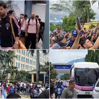 En Argentina destacan la locura que causó Lionel Messi en su llegada a Honduras