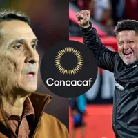 Alexandre Guimaraes y Jafet Soto enfrentados.
