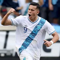 Rubio Rubín con la camisa de Guatemala.