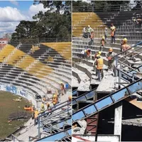 Estadio histórico de Guatemala es demolido
