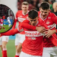 Manfred Ugalde metió un golazo de volea en la Copa Rusia. (Foto: X)