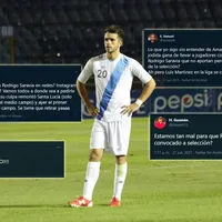Rodrigo Saravia es el más criticado en las redes por su nivel ante El Salvador