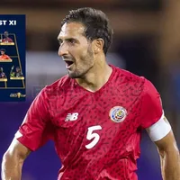 Celso Borges fue nombrado por Concacaf como una de las figuras de la Copa Oro 2021