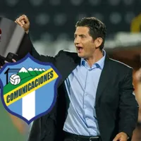 Ronald González celebra y Jafet Soto se lamenta.
