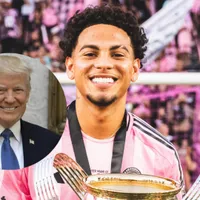 La imagen que Honduras nunca pensó ver de David Ruiz: así fue la visita del Inter Miami a Donald Trump