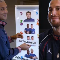 Las imperdibles clases de francés que Keylor Navas imparte a Sergio Ramos [Video]