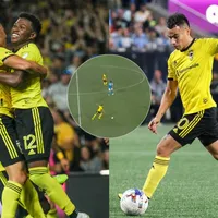 Columbus Crew del tico Luis Díaz revoluciona la MLS con gol de tiro libre desde mitad de cancha [VIDEO]