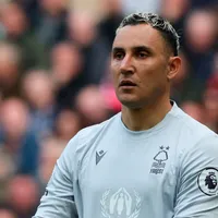 Keylor Navas celebra el mantener récord a nivel mundial