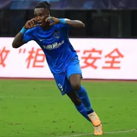 Rubilio Castillo volvió a la senda del gol con el Natong Zhiyung en la Superliga de China (VIDEO)