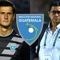 Nicholas Hagen y Luis Fernando Tena en la Selección de Guatemala.