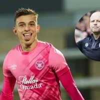 Quedan pocos meses para que se le termine el préstamo a Vargas en el Hearts.