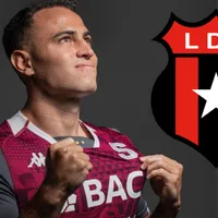 No pierde el tiempo: Sebastián Acuña le tiró un filazo a Alajuelense que celebran en Saprissa