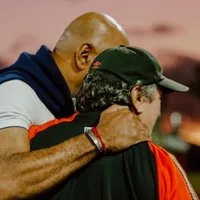 Machillo Ramírez le habló al oído a Wright.