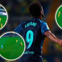 Choco Lozano se destapa con hat-trick contra Villarreal [VIDEO]