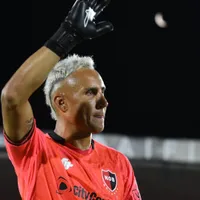 Festejo íntimo: Keylor Navas muestra el lado oculto de su debut en Newell's