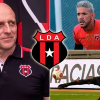Fabián Coito se refirió a la titularidad en el arco del Alajuelense