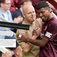 "Masterclass": medios de Escocia se rinden ante Gerald Taylor tras su debut en el Hearts