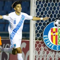 Futbolista de Guatemala realizará la pretemporada con el Getafe