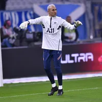 El PSG con Keylor Navas de titular empató ante el Marsella
