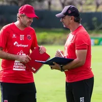 Andrés Carevic llegó este lunes a Costa Rica y ya realizó la primer práctica con Alajuelense