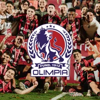 Alajuelense festeja la obtención de la Copa Centroamericana 2024.
