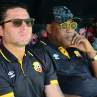 Jafet Soto celebra y Alajuelense se lamenta.