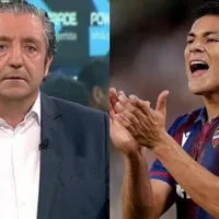 Josep Pedrerol le envió una gran noticia a Óscar Duarte del Levante desde su editorial en el El Chiringuito