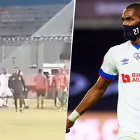 Jerry Bengtson le da un botellazo a un jugador de Marathón [VIDEO]