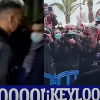 ¡Locura! Así fue el recibimiento a Keylor Navas tras la llegada del PSG a Barcelona [VIDEO]