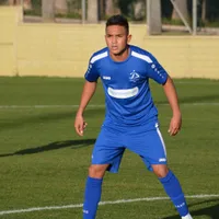 Oscar Santis disputó su primer partido con el Dinamo Tbilisi de Georgia