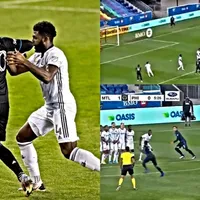 Romell Quioto marcó un golazo en la MLS y luego fue expulsado por agredir a un rival