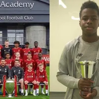 Hijo de Maynor Figueroa subió fotaza luciendo la camiseta del Liverpool inglés