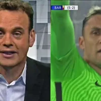 David Faitelson se rindió a los pies de Keylor Navas tras su actuación ante el Barcelona
