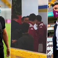 Fuerte cruce entre Centeno y Catalina tras la victoria del Saprissa [VIDEO]