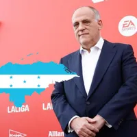 Javier Tebas sorprende a la Liga Nacional y revelan la razón de su sorpresiva visita a Honduras