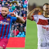 Memphis Depay compartió la celebración de Sporting San Miguelito en la Liga Concacaf