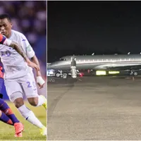 Pulisic se fue de Honduras en un avión lujoso