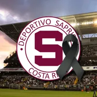 Saprissa de luto.
